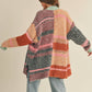 &Merci - Oversized Color Block Cardigan