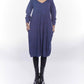 Matthildur - Bubble V-neck Midi Dress