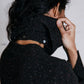 Autumn Cashmere - Split Sleeve Cuffed Sweater With Detachable Snood