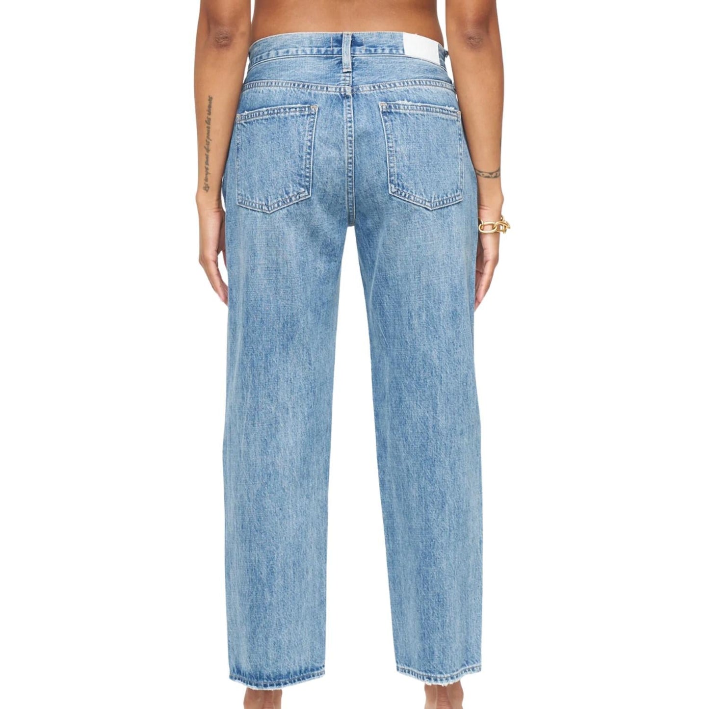 Pistola - MAYA MID RISE EASY STRAIGHT ANKLE JEAN