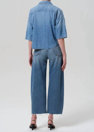 Citizens Of Humanity - Ayla Raw Hem Crop Jeans