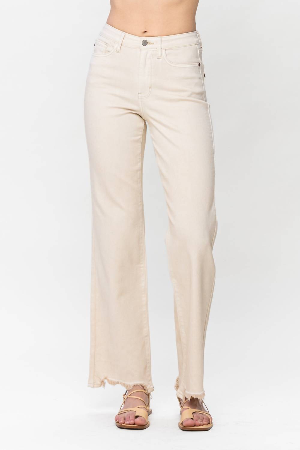 Judy Blue - High Rise Over Dyed 90's Straight Leg Jeans