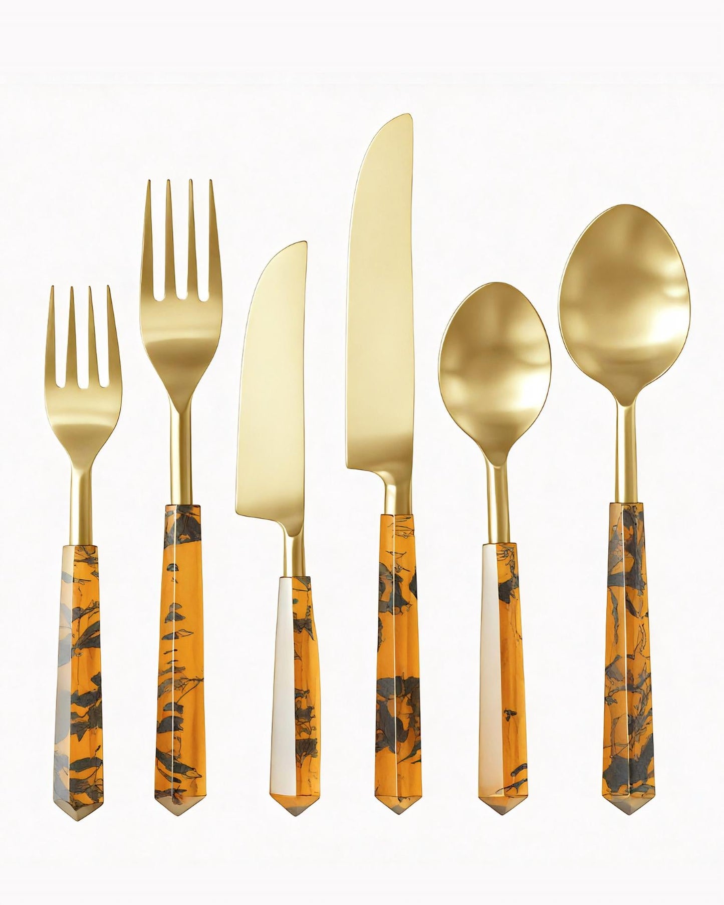 Borrowed Blu - Prism Flatware 6-piece Set