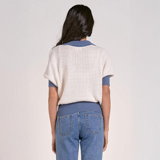 Elan - Suéter de Crochê com Acabamento