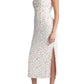 Wayf - Birdie Ruched Strapless Midi Dress
