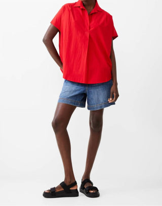 French Connection - Camisa de popeline Popover