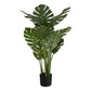 45" Tall Artificial Monstera Tree