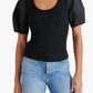 Steve Madden - Valetta Puffed Short Sleeve Top
