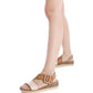 Xti - Women's Cross Strap Wedge Sandals