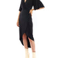 Lblc The Label - Courtney V Neck Dress