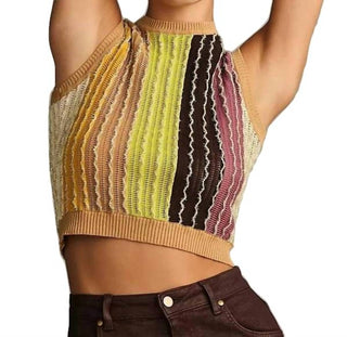 Eva Franco - Colete de malha com gola redonda