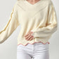 &Merci - Scallop Pullover Sweater