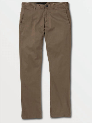 Volcom - Calça Chino Elástica Moderna Frickin
