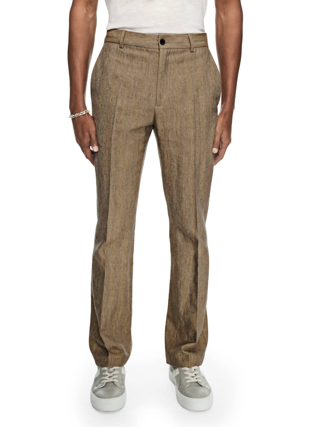 On This Day - Herringbone Straight-leg Stretch Pants