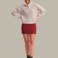 525 America - Boxy Snap Front Henley Top