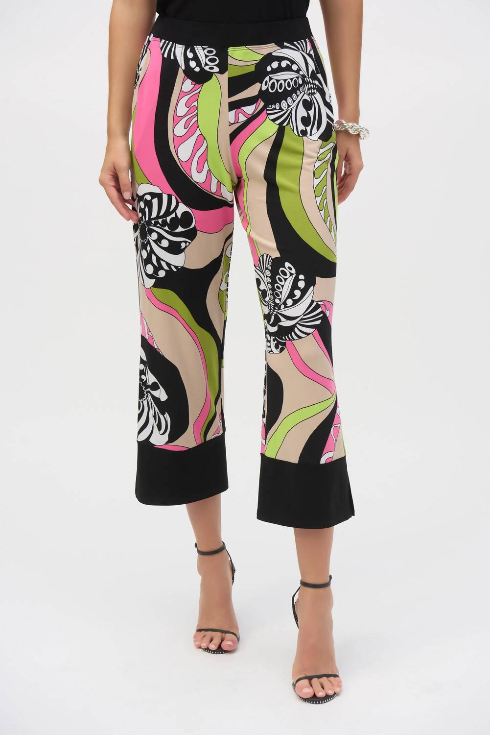 Joseph Ribkoff - Retro Pull On Cropped Pants