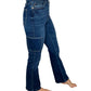 Judy Blue - Bootcut Cargo Denim Jeans