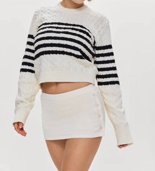 Frankies Bikinis - Ash Knit Mini Skort