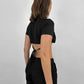 Mimosa - Crew Neck Cropped Underwire Tee