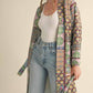 &Merci - Patchwork Print Long Jacket