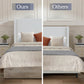 Shelton Upholstered Wingback Bed with 54-inch High Headboard