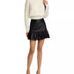 Steve Madden - Annika Faux Leather Mini Skirt