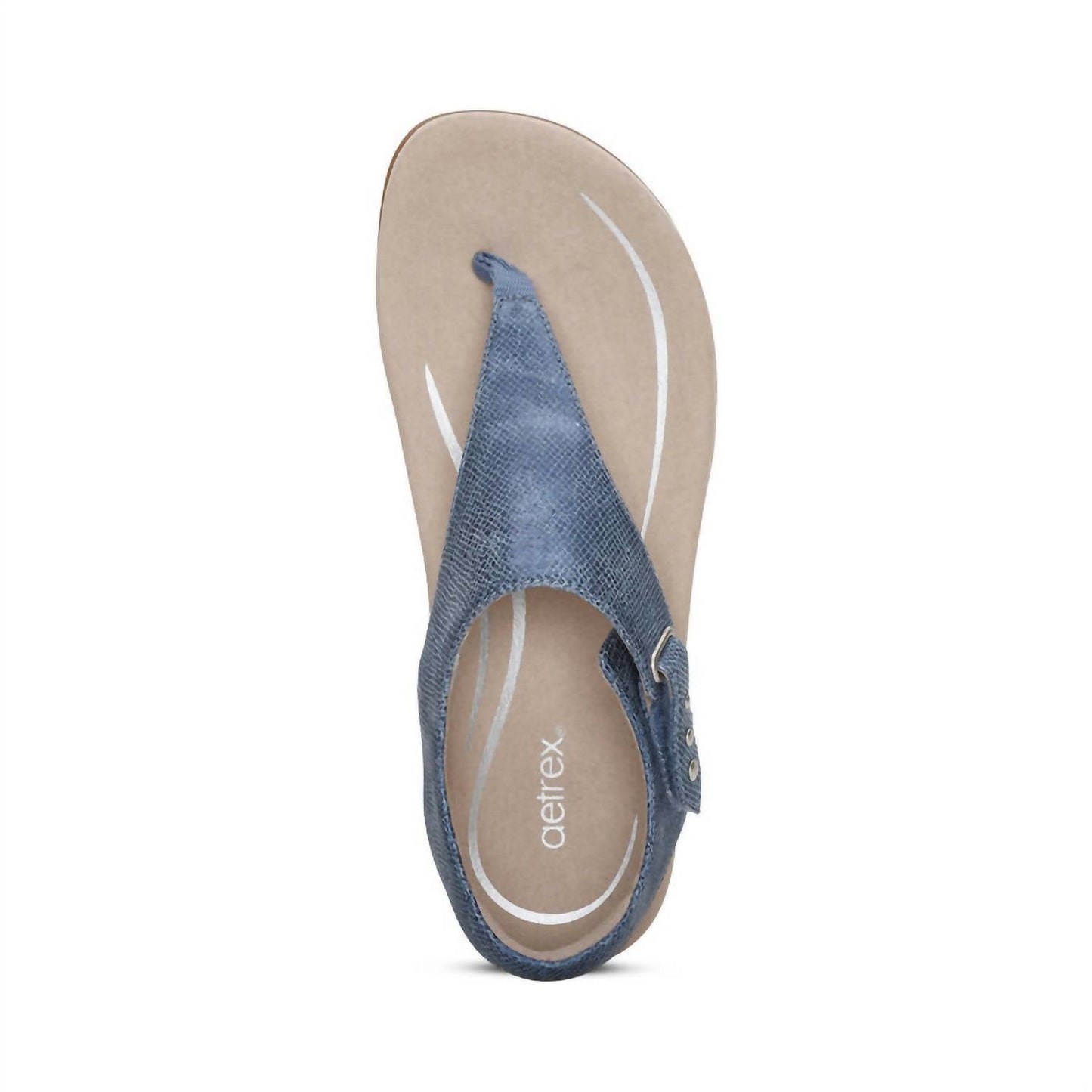 Aetrex - Women's Ellie Toe Post Walking Sandal