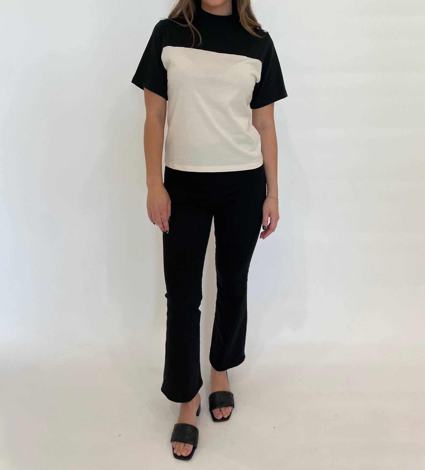 Frame - Jetset Crop Mini Boot Jeans