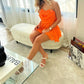 Cloud Ten - Golden Hour Mini Dress