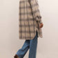 Z Supply - Sonoma Plaid Long Shirt Jacket