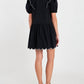 2.7 August Apparel - Scallop Edge Knit Mini Dress