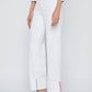 L'Agence - Miley Ultra High Rise Wide Leg Cuff Jeans