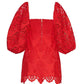 Cara Cara - Montauk Embroidered Eyelet Mini Dress