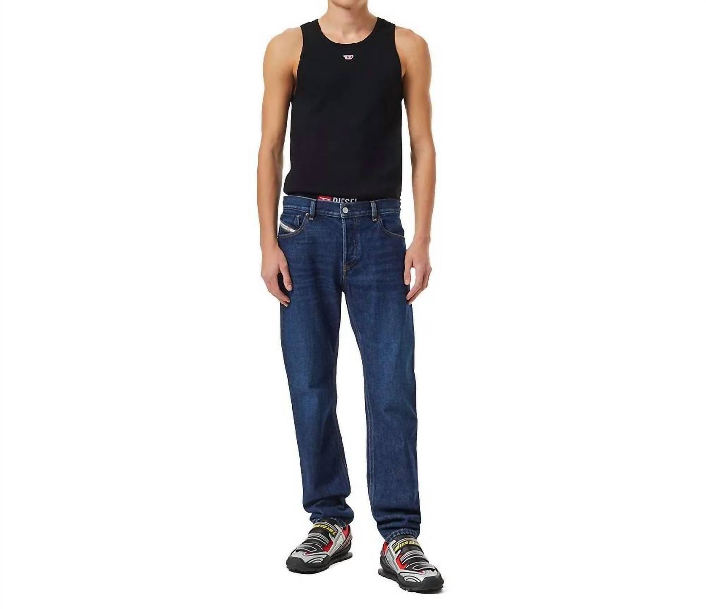 Diesel - D-sark Straight Fit Denim Jeans