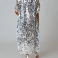 Buddylove - Atlas Sequin Caftan Maxi Dress