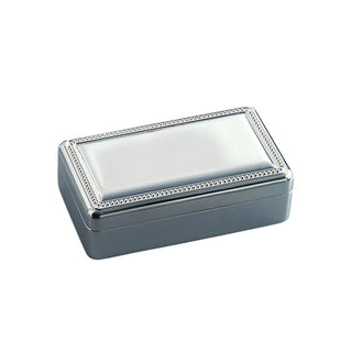 Creative Gifts International - Caixa retangular com borda de contas - 5"