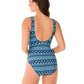Miraclesuit - Criss Cross Escape Underwire One Piece Swimsuit