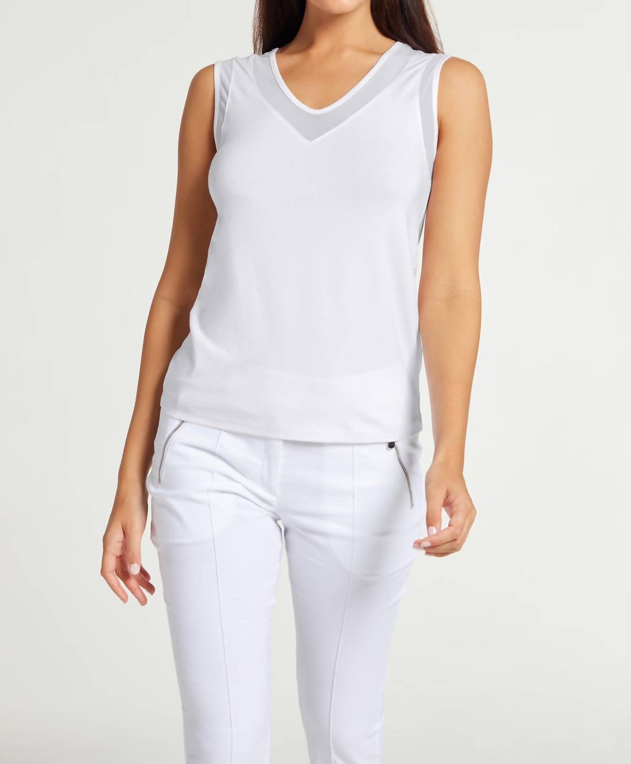 Anatomie - Jackson Sleeveless V-neck Top