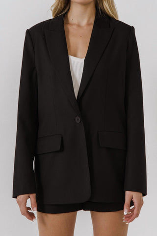 Endless Rose - Perfect Classic Long Sleeve Blazer