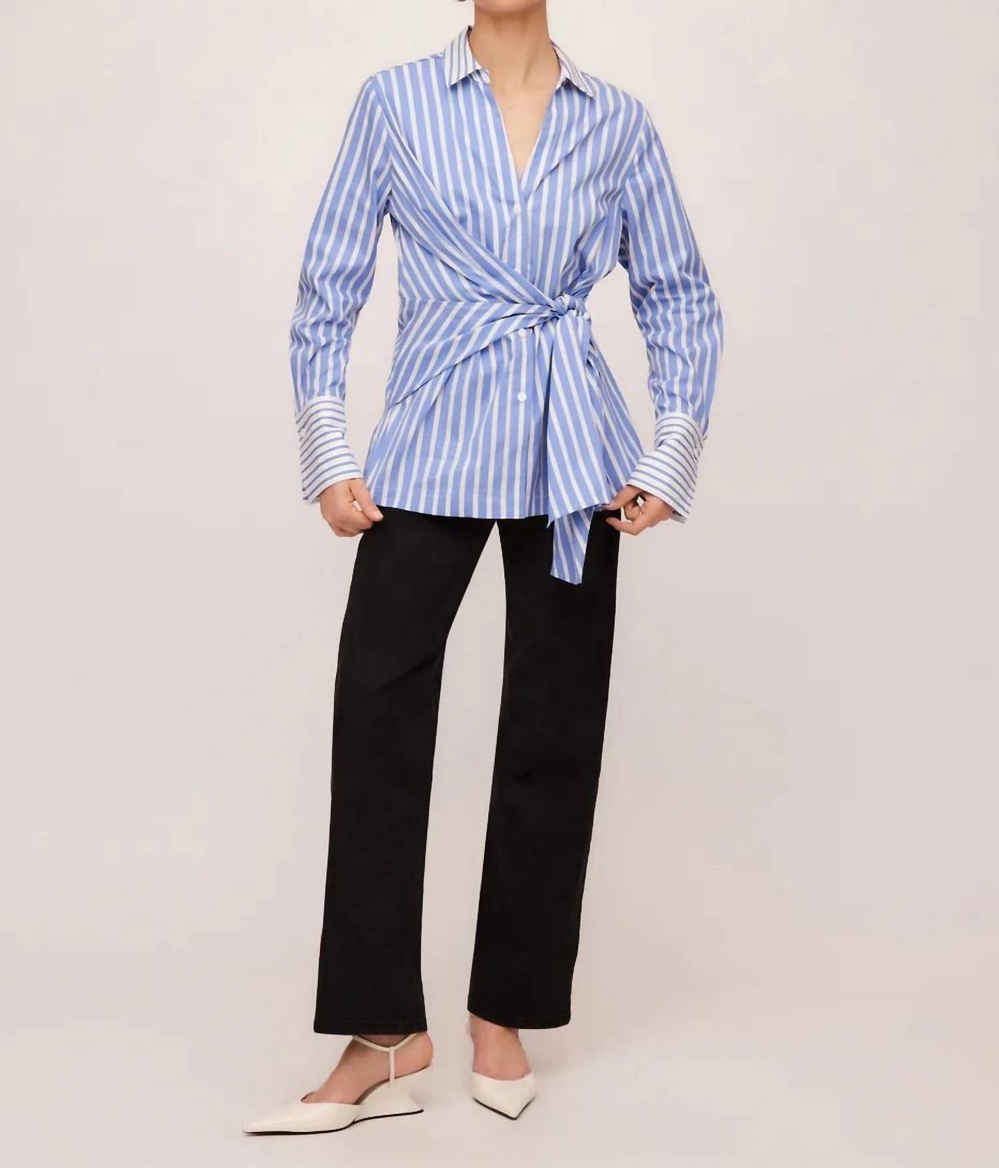 Fifteen Twenty - Reese Tie Waist Shirt