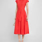Cara Cara - Octavia Floral Cap-sleeve Dress