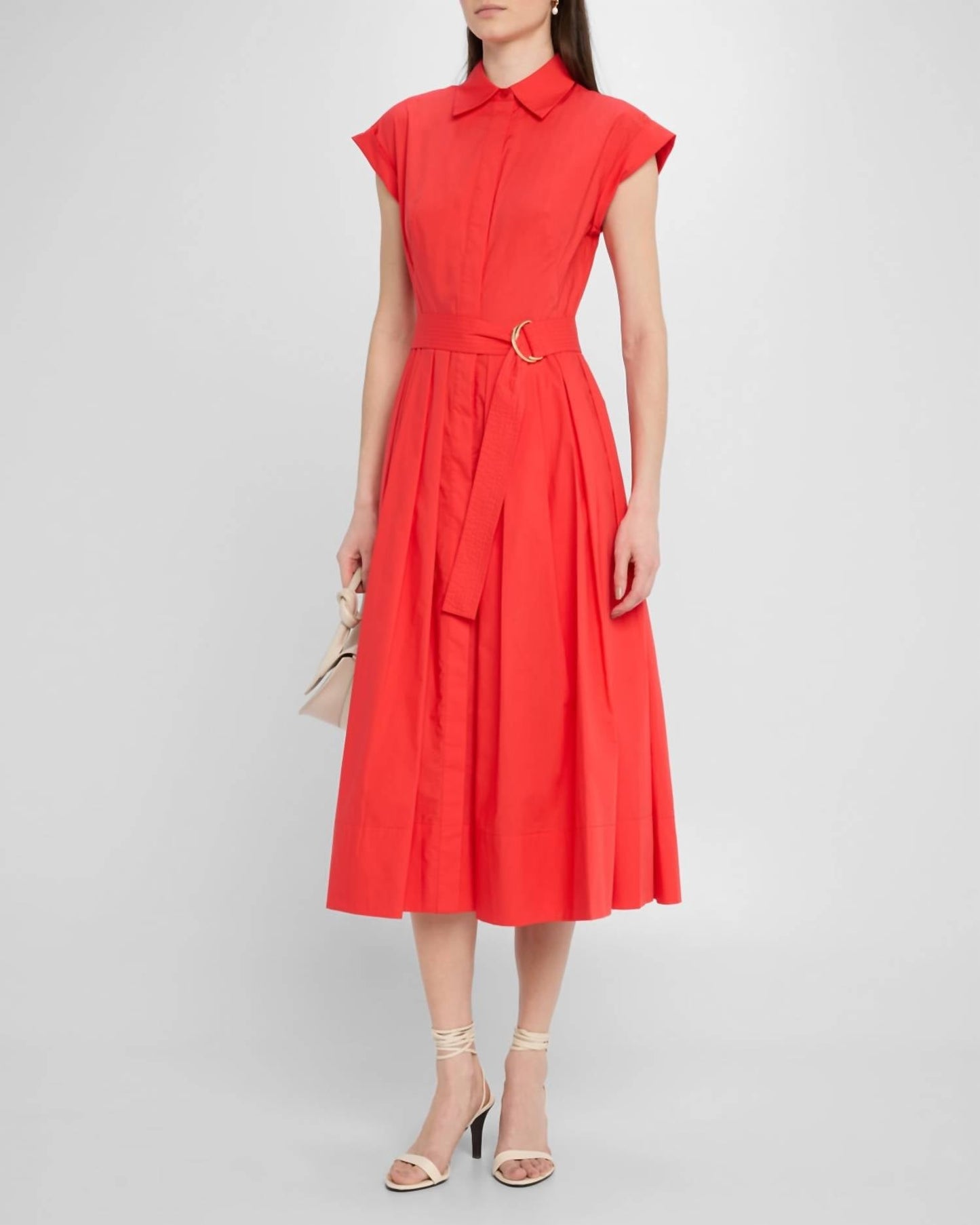 Cara Cara - Octavia Floral Cap-sleeve Dress