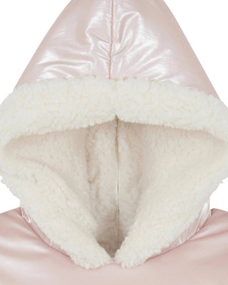 Bonton - Kid's Iridescent Nylon Baby Coat