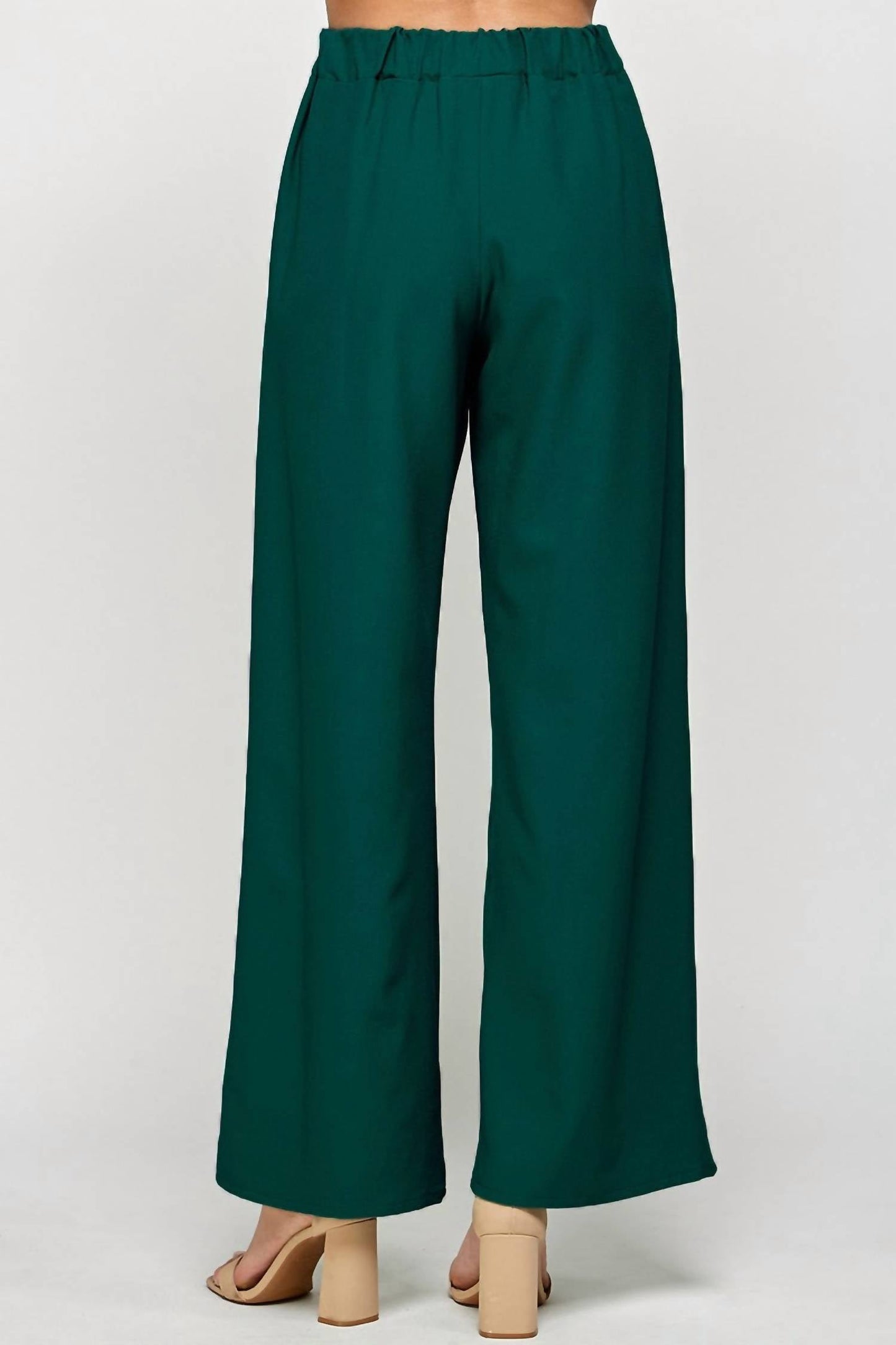 2 Hearts Apparel - High Waist Wide Leg Pants