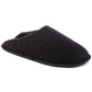 Isotoner - Women's Fine Guage Rib Knit Scuff Slippers