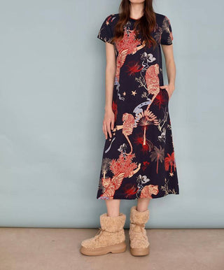 Las Sureñas - Toile De Jouy Jersey Long Dress