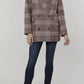 Dolce Cabo - Oversized Plaid Double Breasted Blazer
