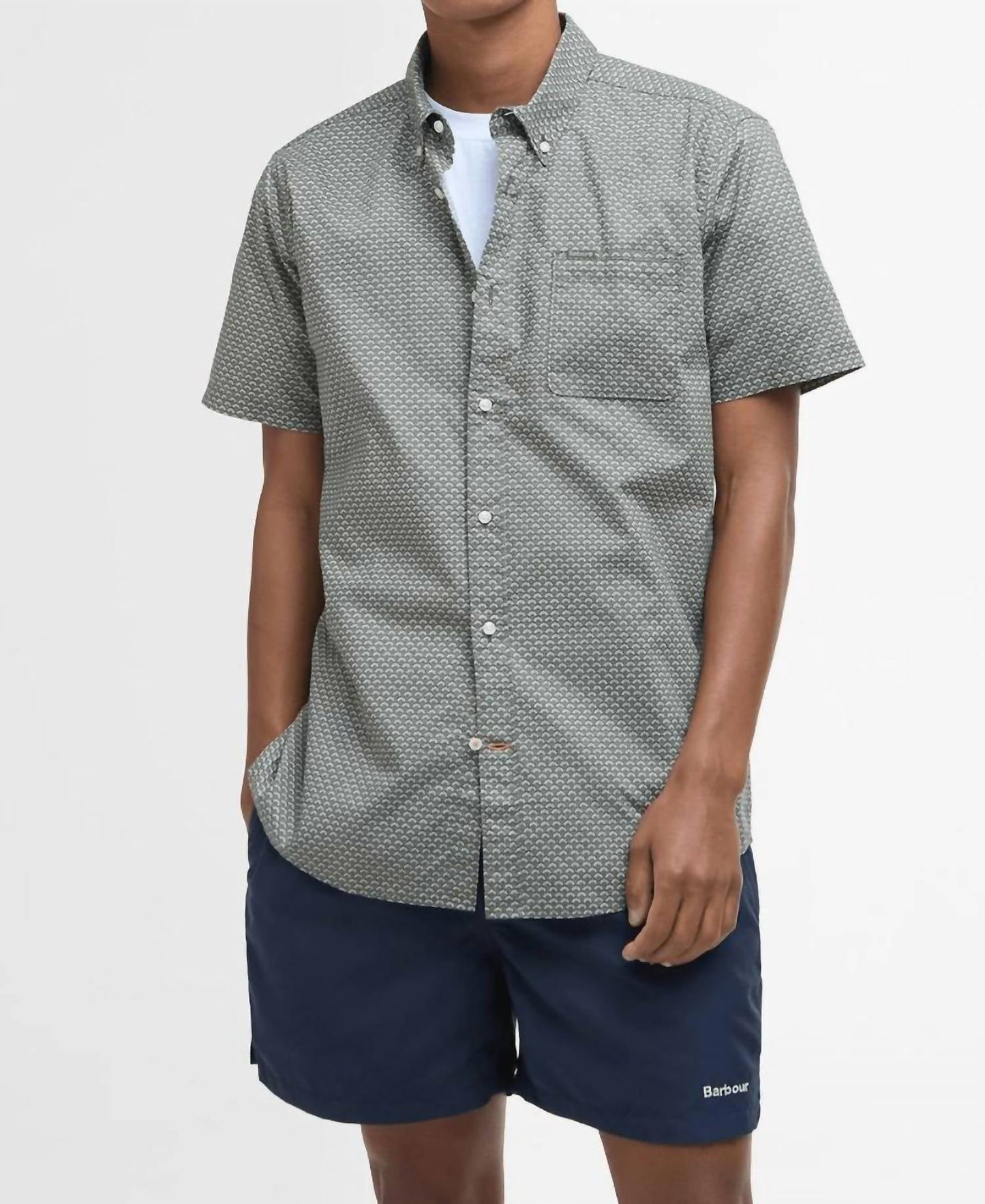 Barbour - Shell Tailored Short-sleeved Polo Shirt