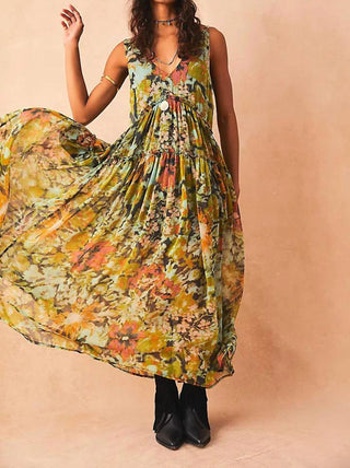 Free People - Vestido longo Julianna
