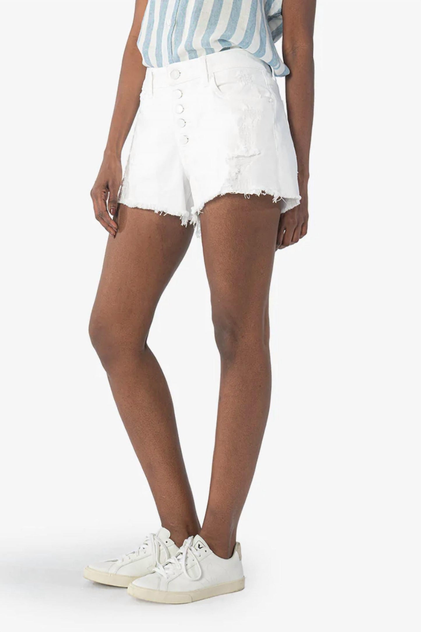 Kut From The Kloth - Jane Distressed High Rise Short